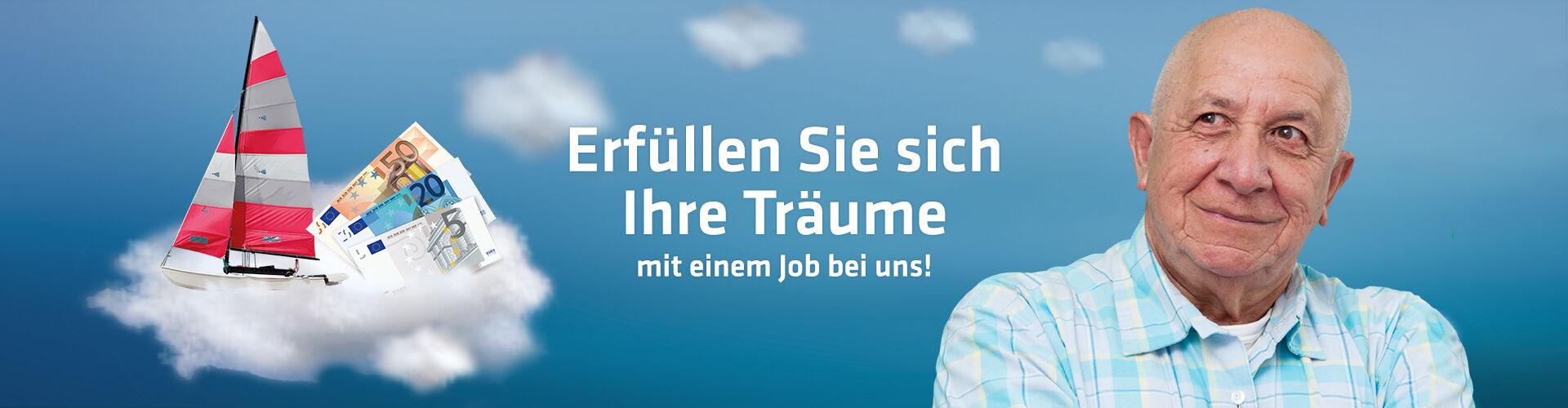 Werbung für Kurier Direktservice Dresden - Erfüllen Sie sich Ihre Träume